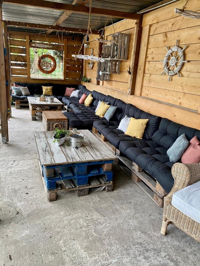 Tiny House Ems Im Pier9 Tiny House Hotel Hamm  Exterior photo